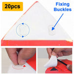 Window Cleaning Fixing Buckles (20pcs)