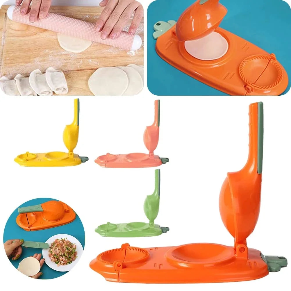 🌹Father's Day Sale🎁- 🥟New 2 In 1 Dumpling Maker