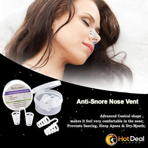 Anti Snoring Sleep Aid Stop Snore Nose Vents Snores Buster Device Better Sleep at Night Relax Breathe Easy