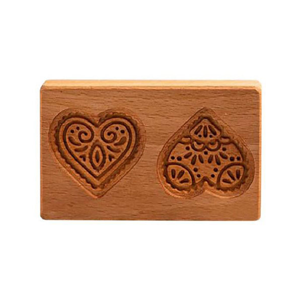 ⚒️🧰LABOR DAY SALE 50% OFF🔥✊Wood Patterned Cookie Cutter - Embossing Mold For Cookies
