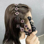 🔥LAST DAY 68% OFF🔥Sparkling Crystal Stone Braided Hair Clips