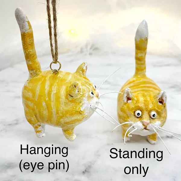 Early Christmas Sale - Kitty Ciniature Sculpture