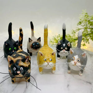 Early Christmas Sale - Kitty Ciniature Sculpture