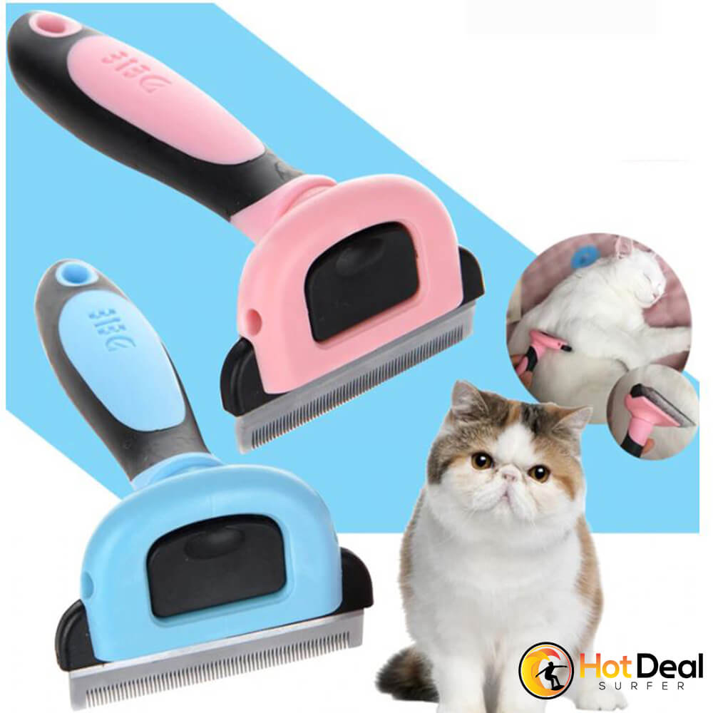 Combs Dog Hair Remover Cat Brush Grooming Tools Detachable Deshedding Clipper Attachment Pet Trimmer for Pet Supply Furmins