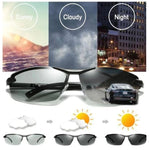 Photochromic Sunglasses with Polarized Lens - Perfect for Fisherman