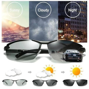 Photochromic Sunglasses with Polarized Lens - Perfect for Fisherman