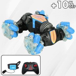 Drift Stunt – 🎉Holiday Deals-48% OFF🎁Gesture Sensing RC Stunt Car With Light & Music