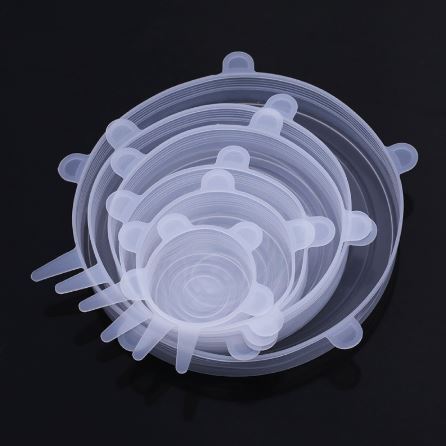 Reusable Silicone Lids (Set of 6)